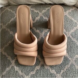 Open Edit Sheena Heel Sandals 6.5